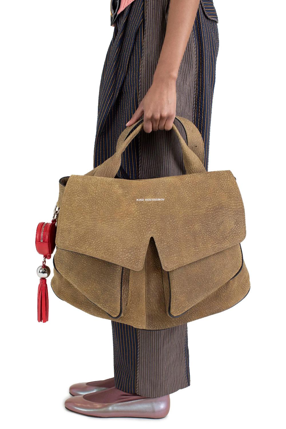 Kiko Kostadinov MEZULARI BAG - BURNT BROWN