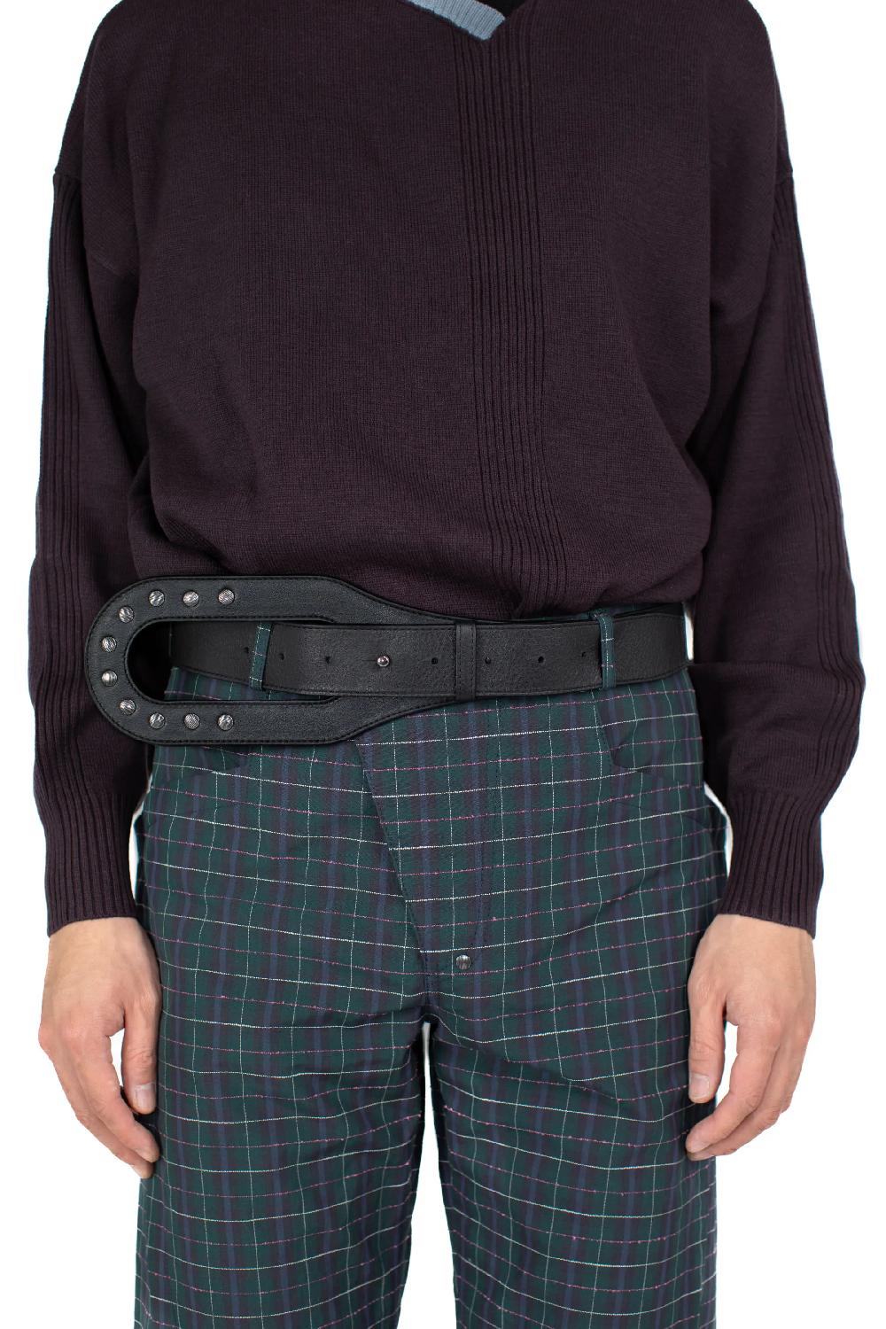 kiko kostadinov ORVOS BELT - BLACK OBSIDIAN