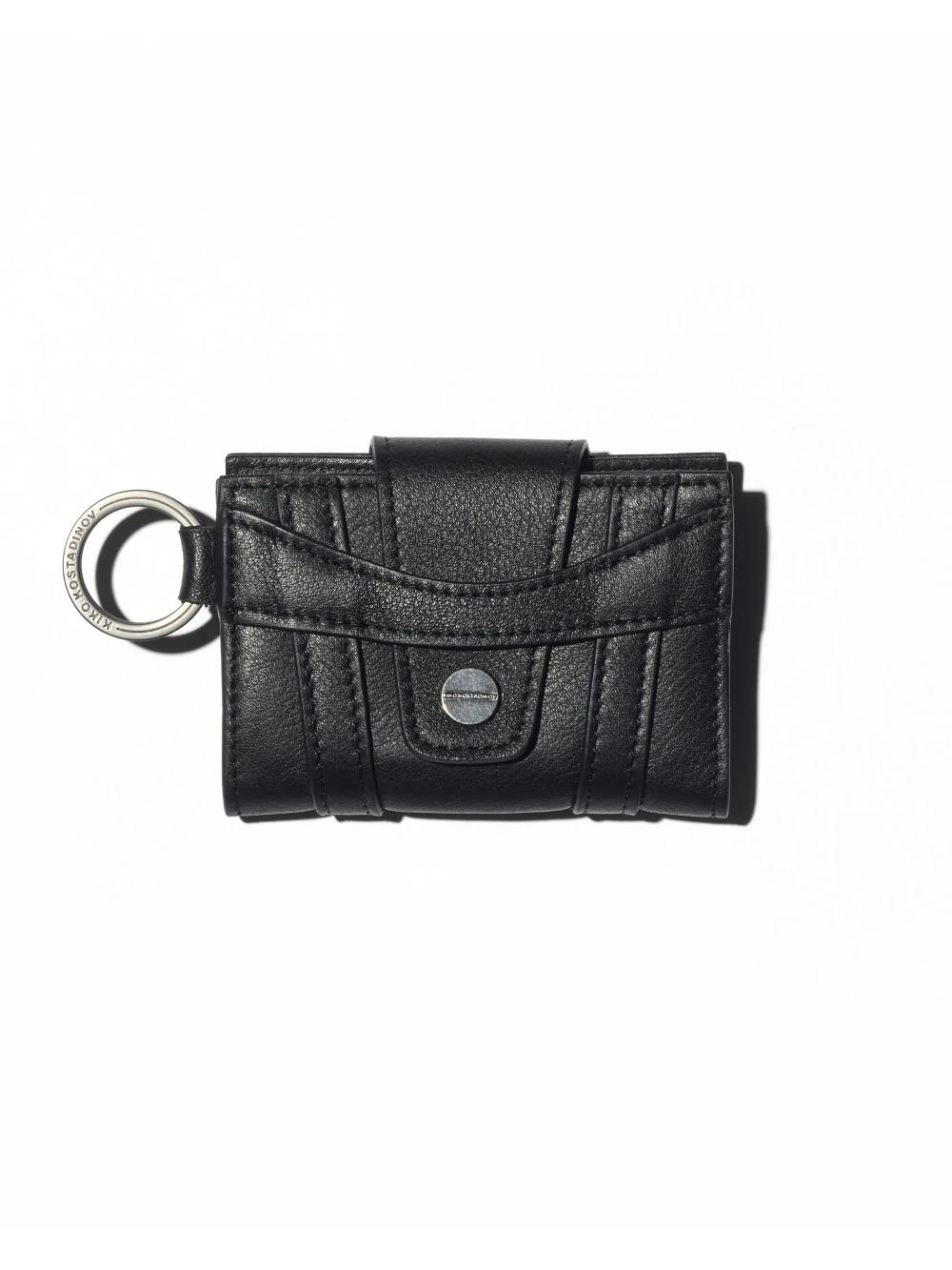 Kiko Kostadinov ORVOS CARD CASE - BLACK OBSIDIAN