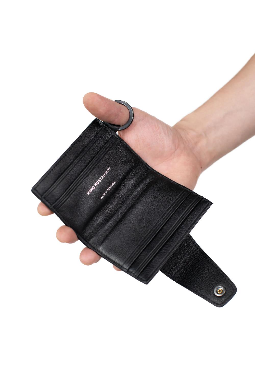 Kiko Kostadinov ORVOS CARD CASE - BLACK OBSIDIAN