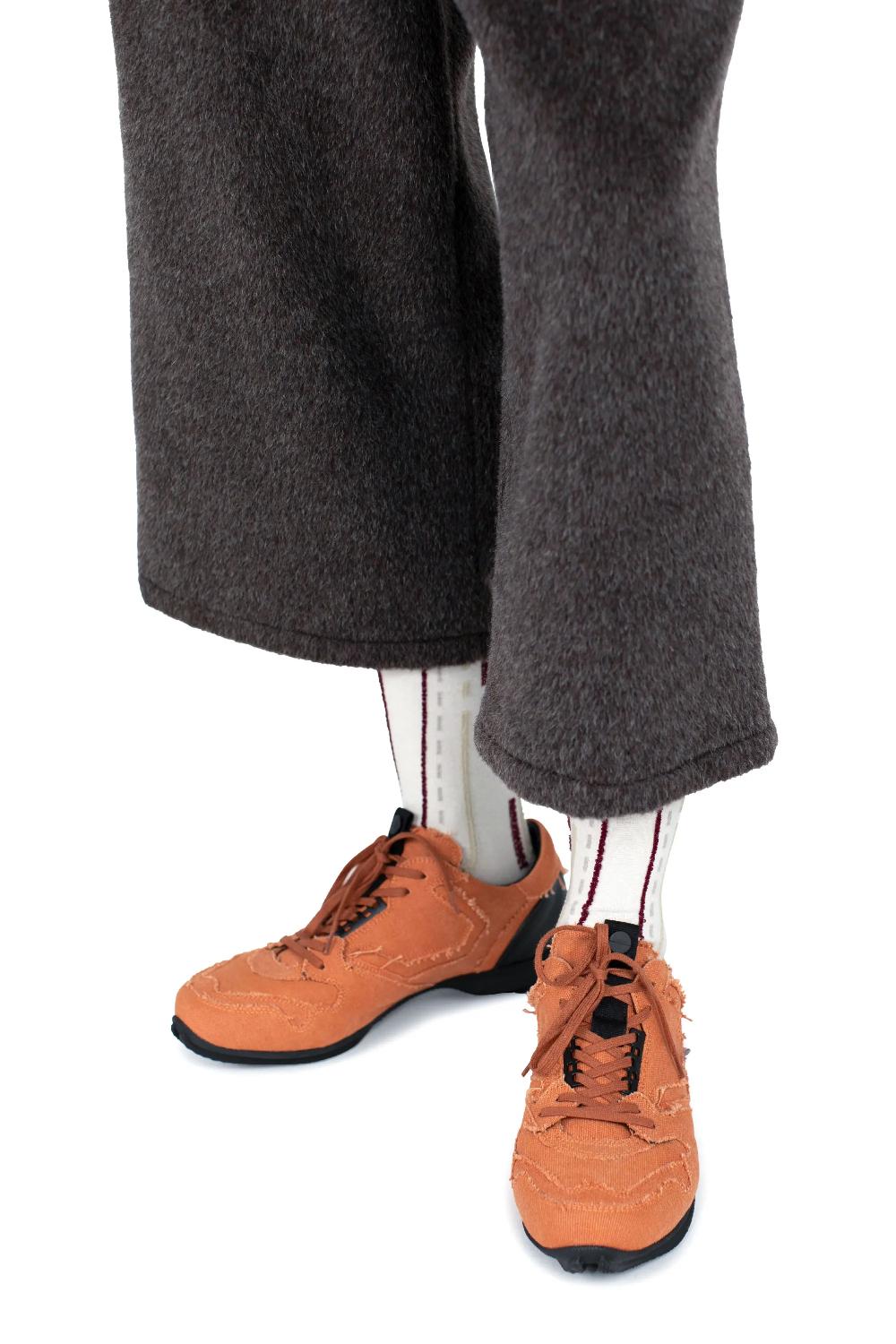 Kiko Kostadinov OSTRO CANVAS SHOES - BEECH ORANGE