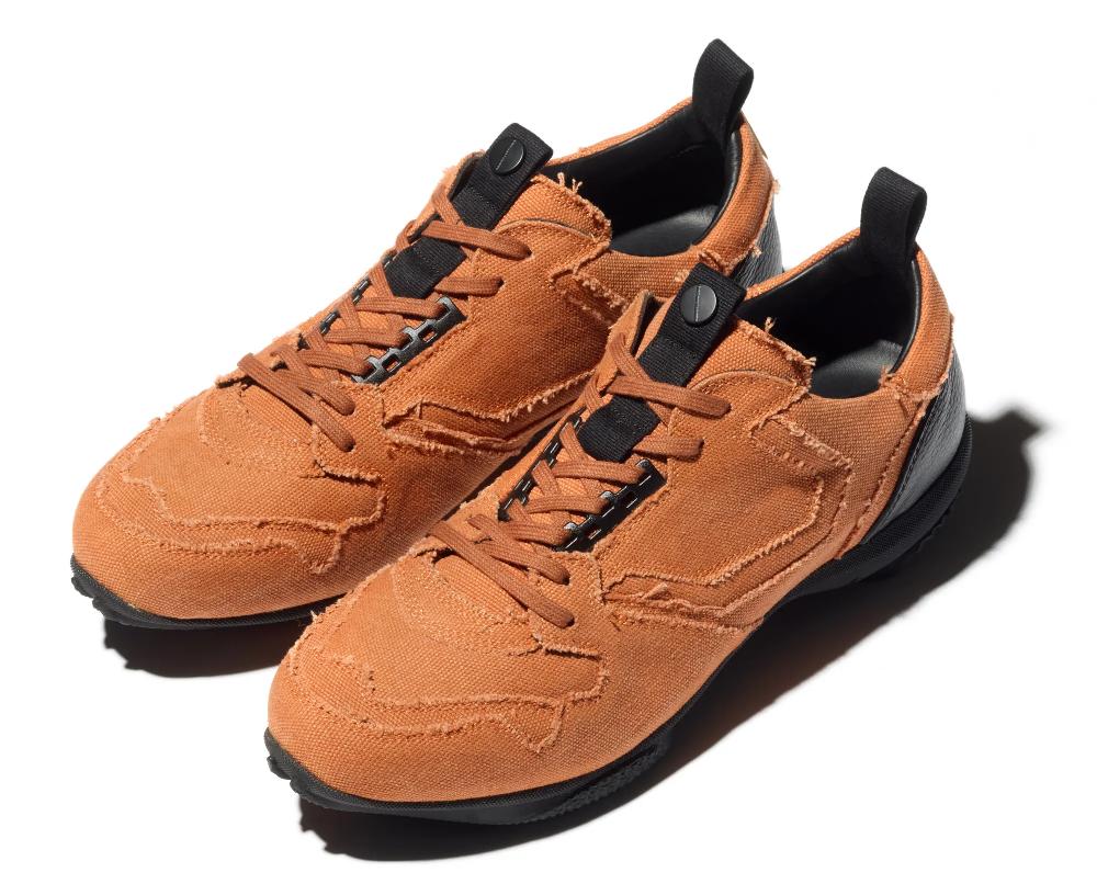 kiko kostadinov OSTRO CANVAS SHOES - BEECH ORANGE