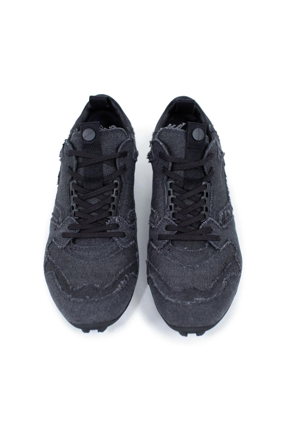 Kiko Kostadinov OSTRO CANVAS SHOES - CARBON BLACK