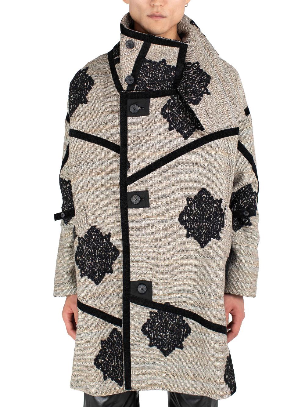 kiko kostadinov RADAY COAT - COUNTRY BEIGE