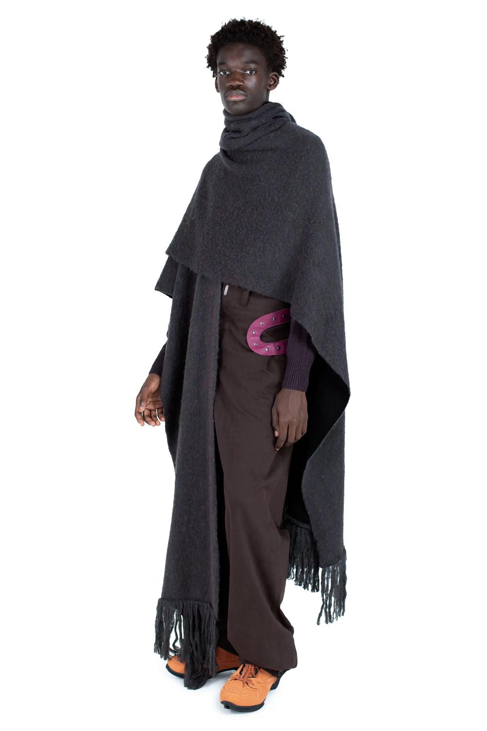 Kiko Kostadinov TARR THROW - BLACK/BROWN