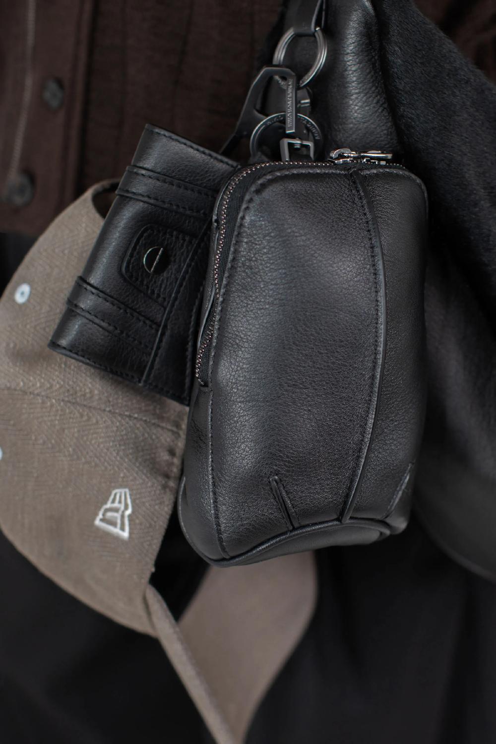 Kiko Kostadinov VIG POUCH - BLACK OBSIDIAN