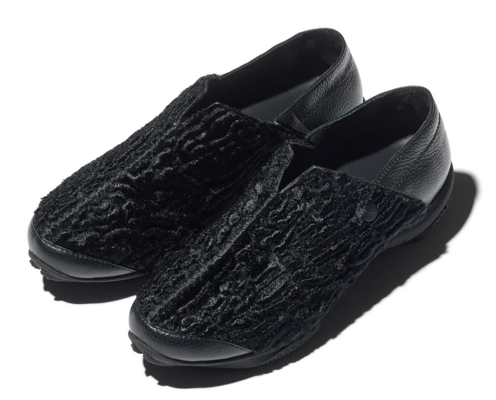 kiko kostadinov VIG SLIP-ON SHOES - INK BLACK