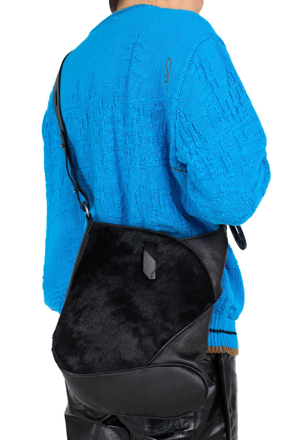 Kiko Kostadinov SLATINA BAG - BLACK OBSIDIAN/PITCH BLACK