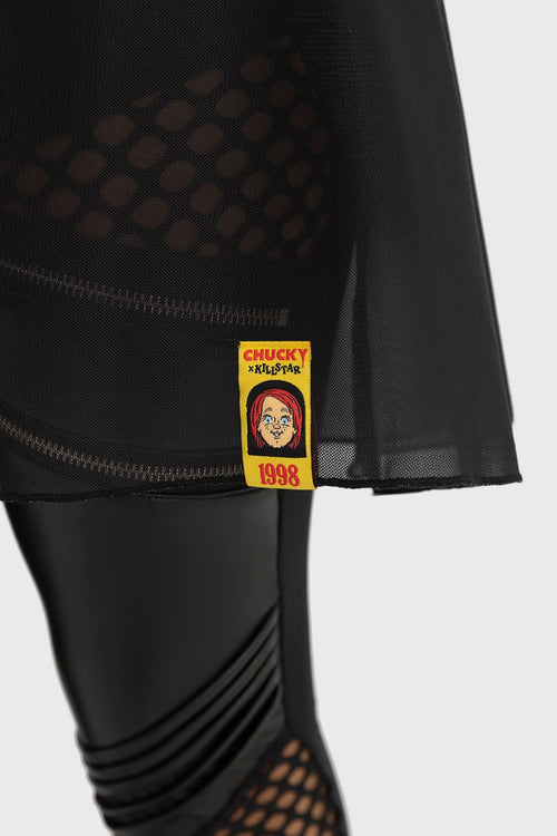 Killstar I'm Your Friend To The End Longline Top Black