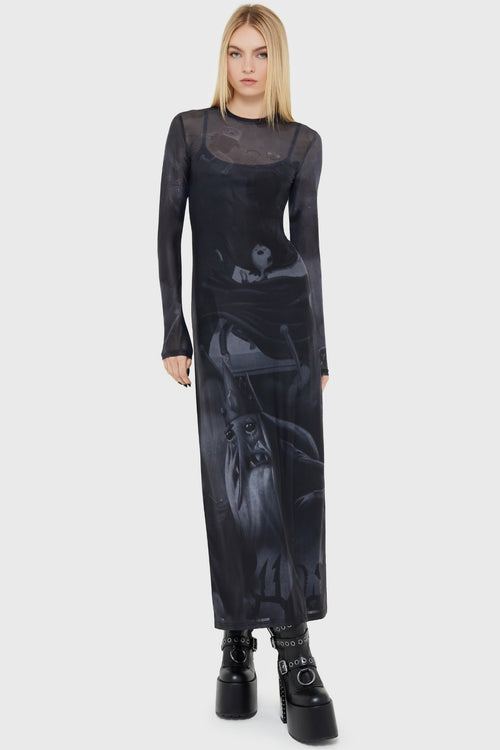 killstar Adventure Time Maxi Dress Multi