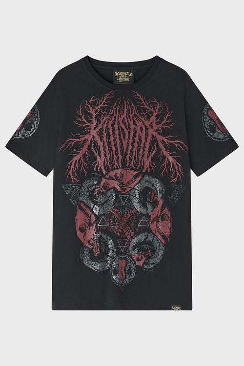 Killstar After Death Cycles T Shirt Black/Red