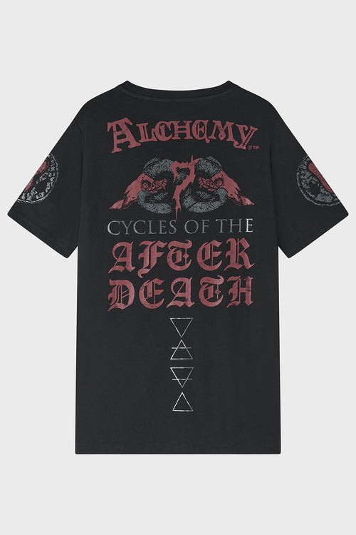 killstar After Death Cycles T Shirt Black/Red