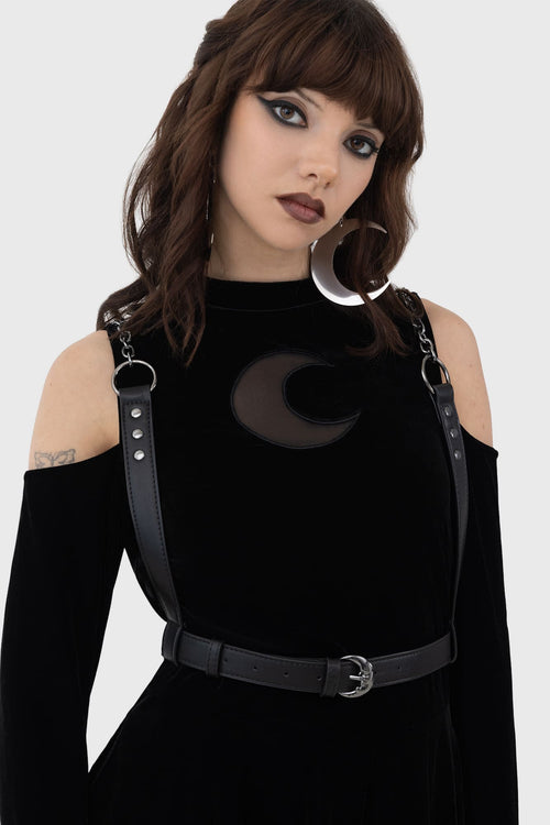 killstar Alacine Dress Black