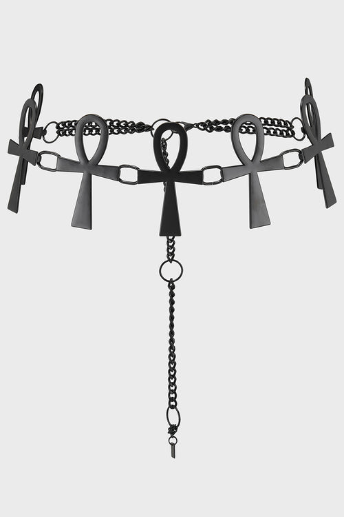 killstar Ankh Belt [BLACK] Black