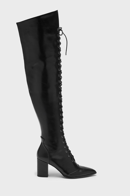 killstar Ankh Eveninghill Boots Black
