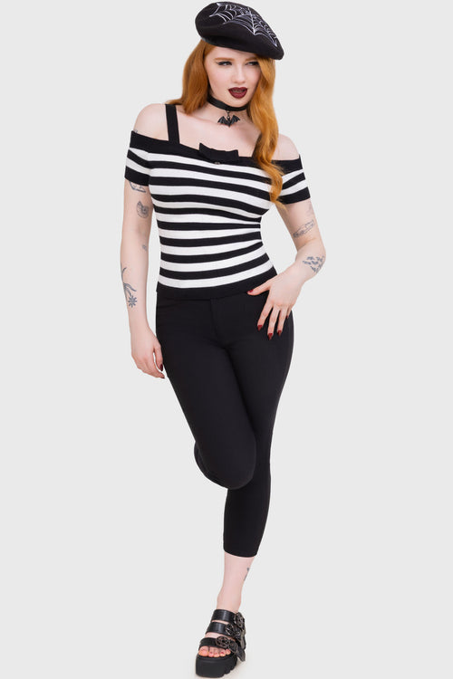 Killstar Anomaly Capri Black