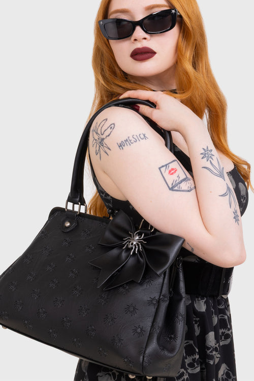 Killstar Arachno Vixen Handbag Black