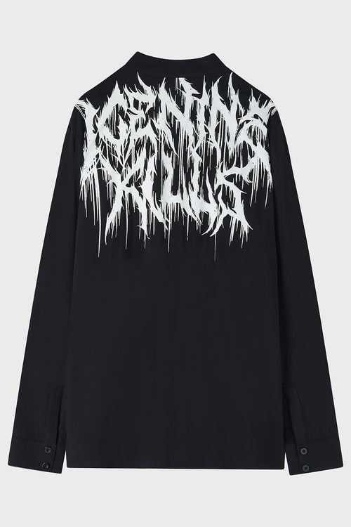 Killstar Ashes To Ashes Mens Shirt Black