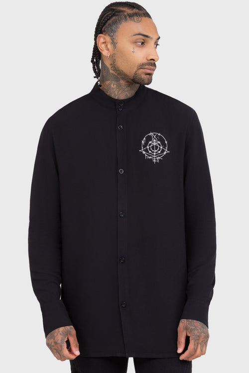 killstar Ashes To Ashes Mens Shirt Black