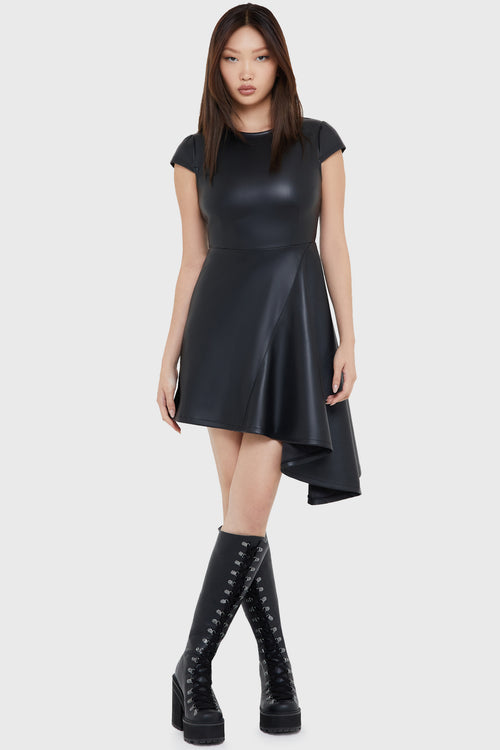 killstar Ashfall Dress Black