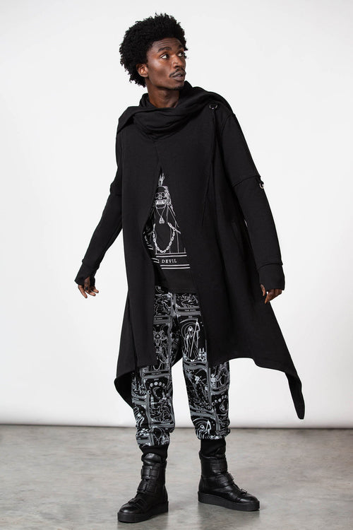 Killstar Assassins Hooded Cardigan Black