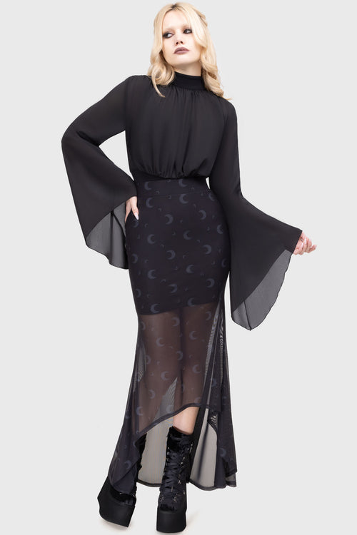 Killstar Astralune Top Black