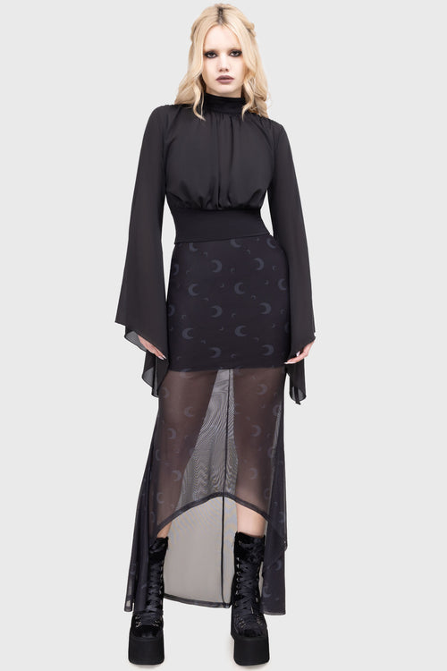 killstar Astralune Top Black