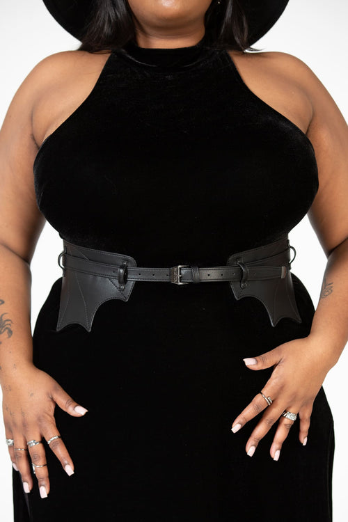 Killstar At First Bite Waist Belt Black