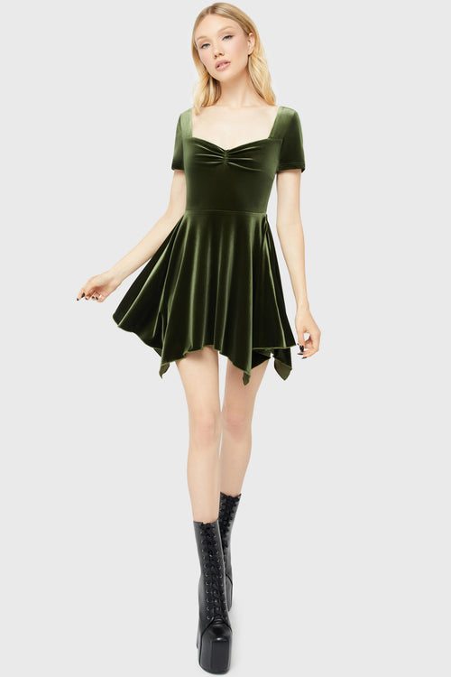 Killstar Auralift Dress Green