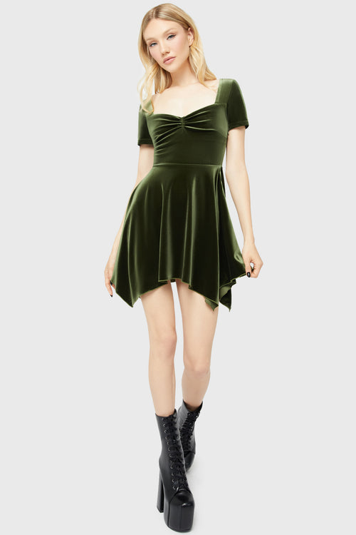 Killstar Auralift Dress Green
