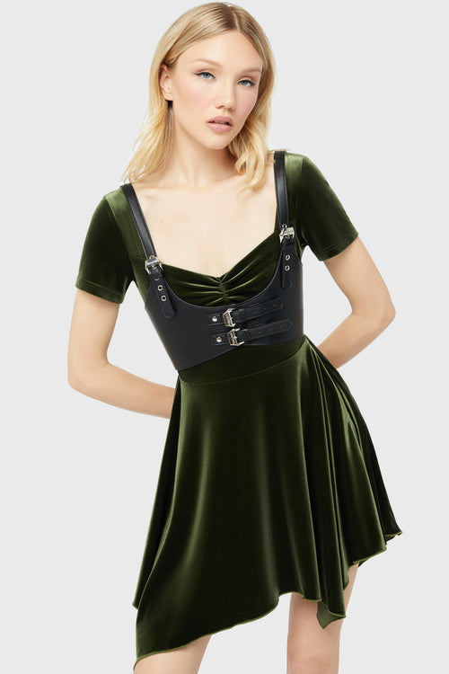 killstar Auralift Dress Green