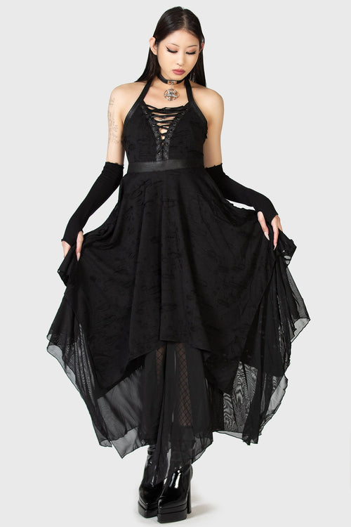 killstar Badlands Dress Black
