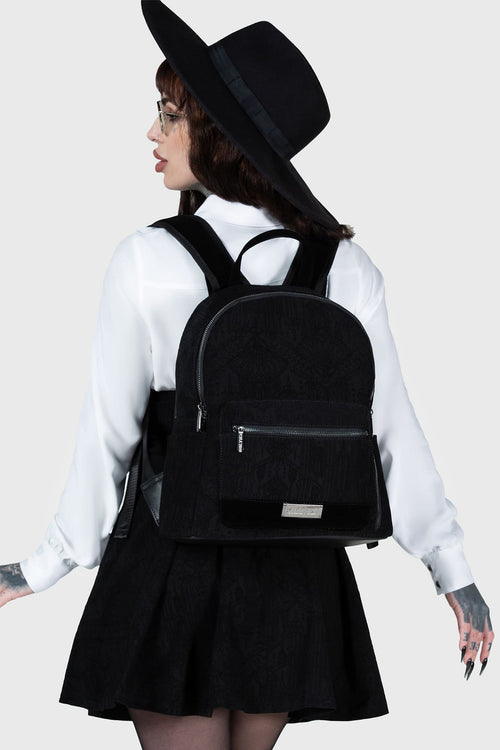 killstar Banished Basilica Backpack Black