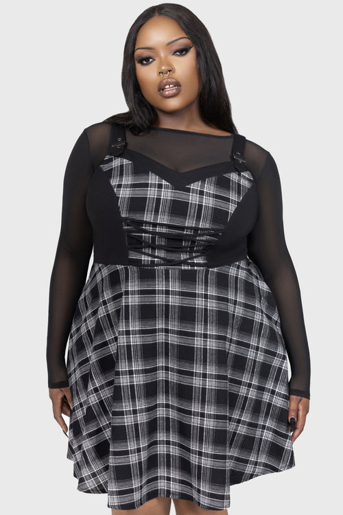 Killstar Banshees Echo Dress Tartan