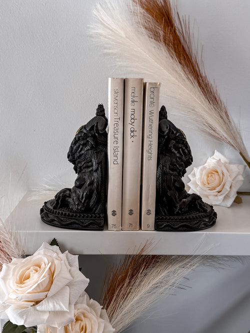 Killstar Baphomet Bookends Black