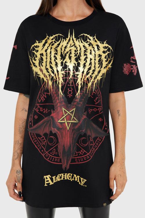 Killstar Baphomet Zisurrû T Shirt Black