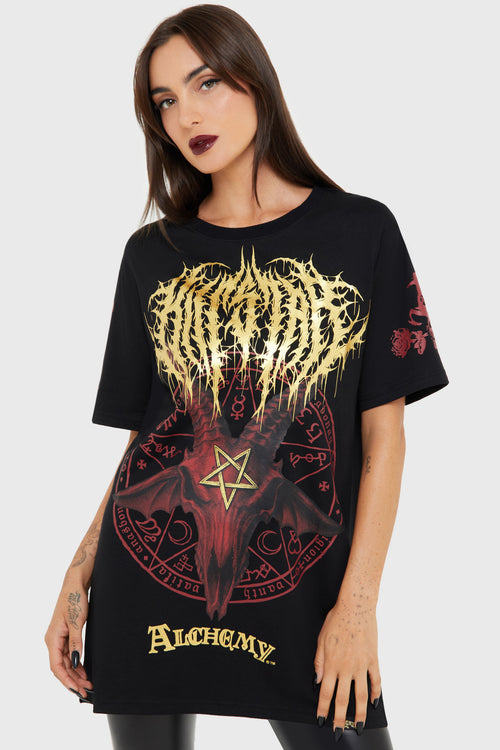 Killstar Baphomet Zisurrû T Shirt Black