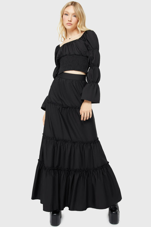 killstar Basilika Top Black