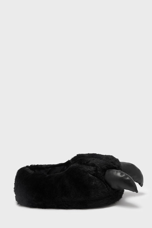 killstar Beasts Curse Slippers Black