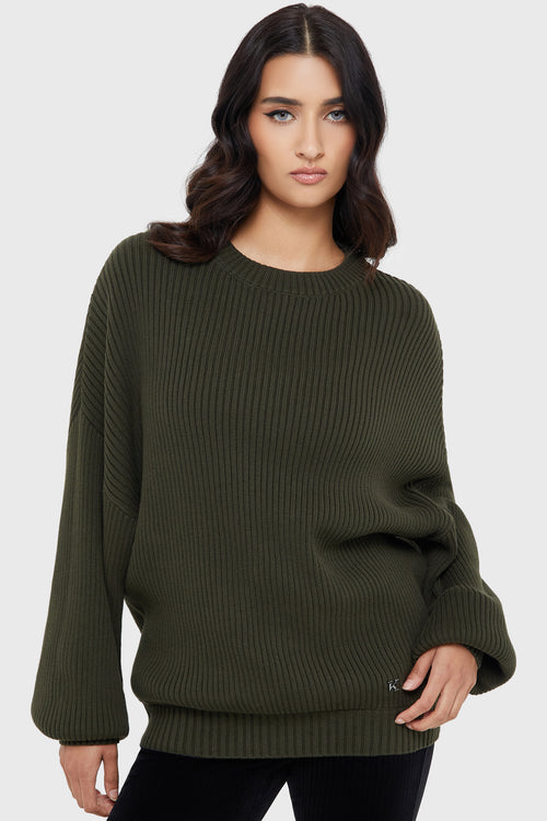 killstar Belinda Sweater [KHAKI] Khaki