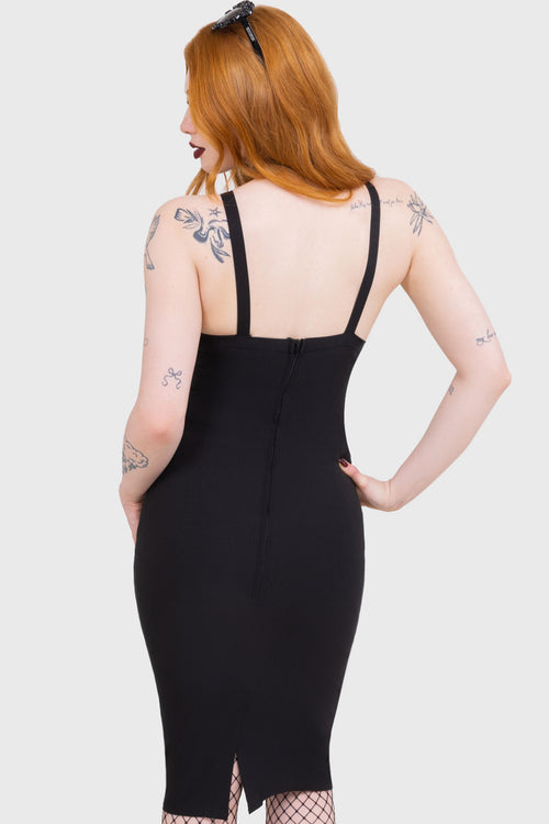 Killstar Betty Rage Pin-Up Dress [B] Black