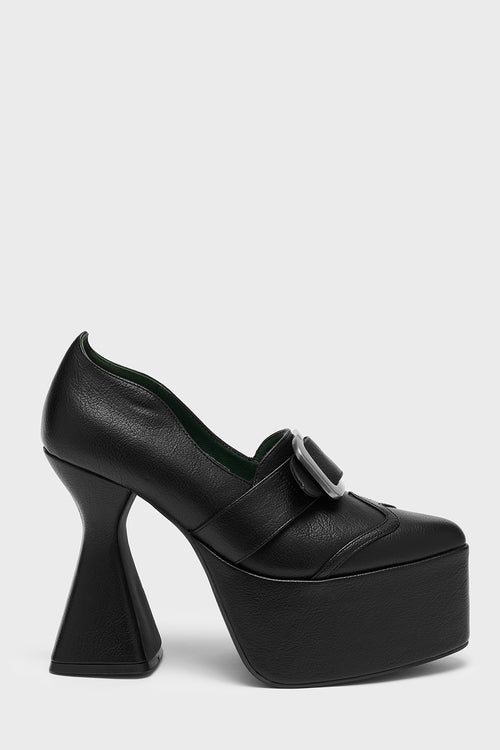 killstar Bewitching Platform Heels Black