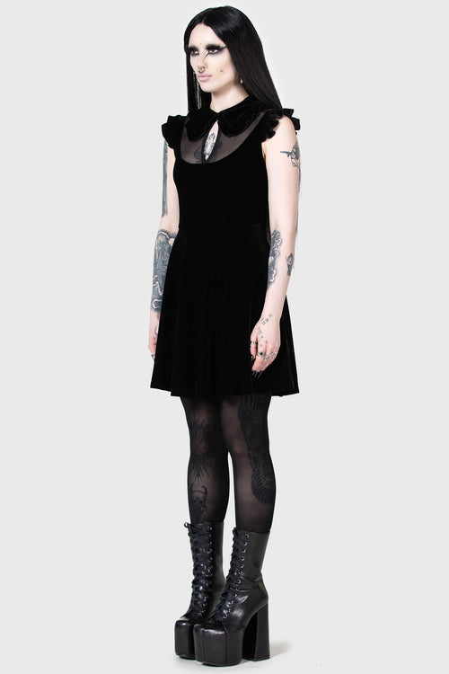 Killstar Blazeorb Mini Dress Black