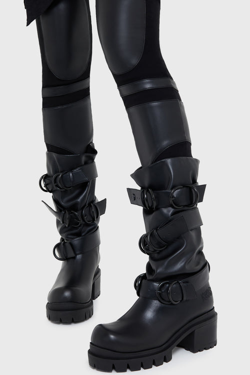 Killstar Bleak Night Boots Black