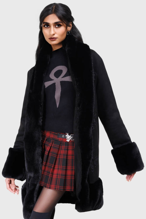 killstar Bloodthorn Coat Black