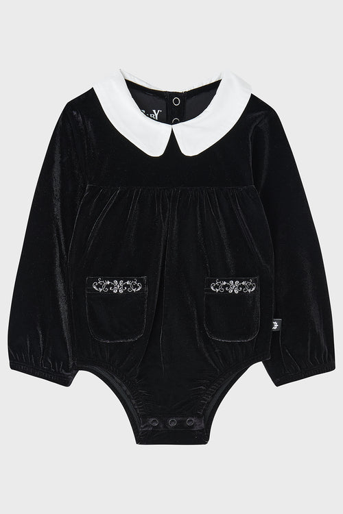 killstar Boo Long Sleeved Bodysuit Black
