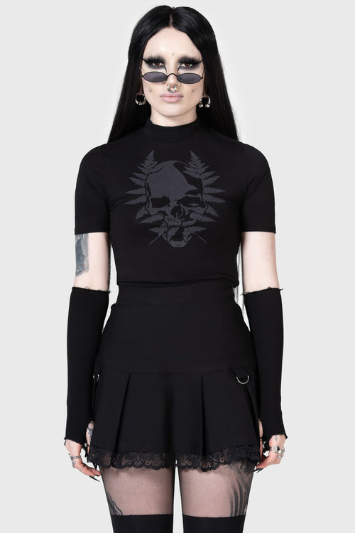 killstar Callyopee Skirt Black