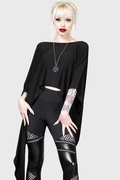killstar Celestial Bodies Top Black