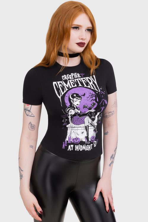 Killstar Cemetery T-Shirt Black
