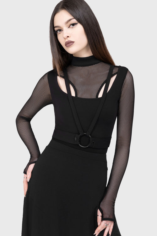 Killstar Chaos Coalition Top Black